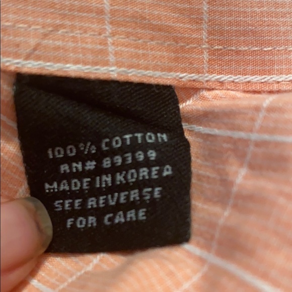 NWOT Zanzara dress shirt Sz L - Picture 6 of 6